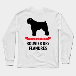 I Love My Bouvier des Flandres Long Sleeve T-Shirt